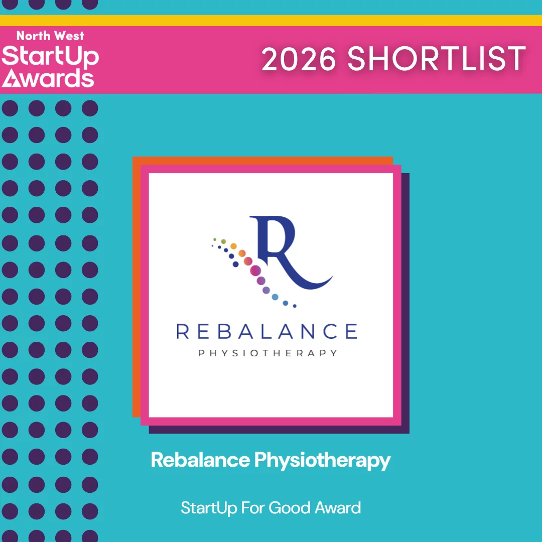 Rebalance Physiotherapy Named Finalist in the UK StartUp Awards 2026